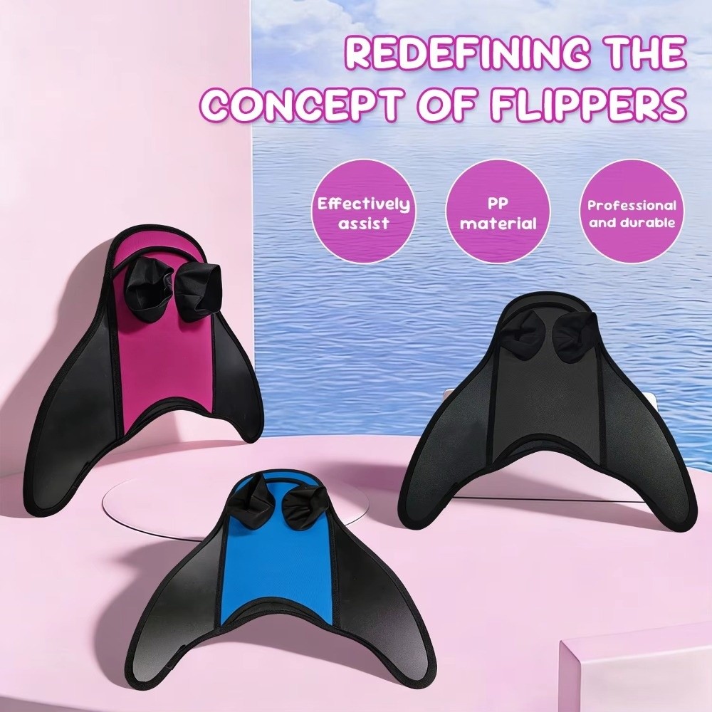 Flippers Swimming - Cola de Sirena Ligera para Natación