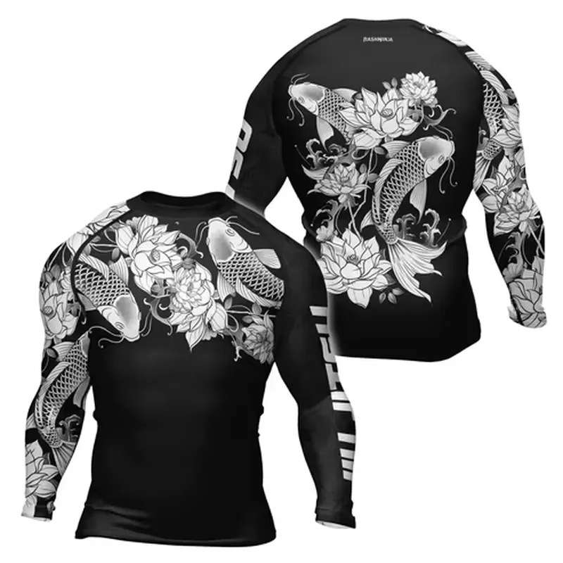 Rash Guard - Camiseta de Compresión de Secado Rápido