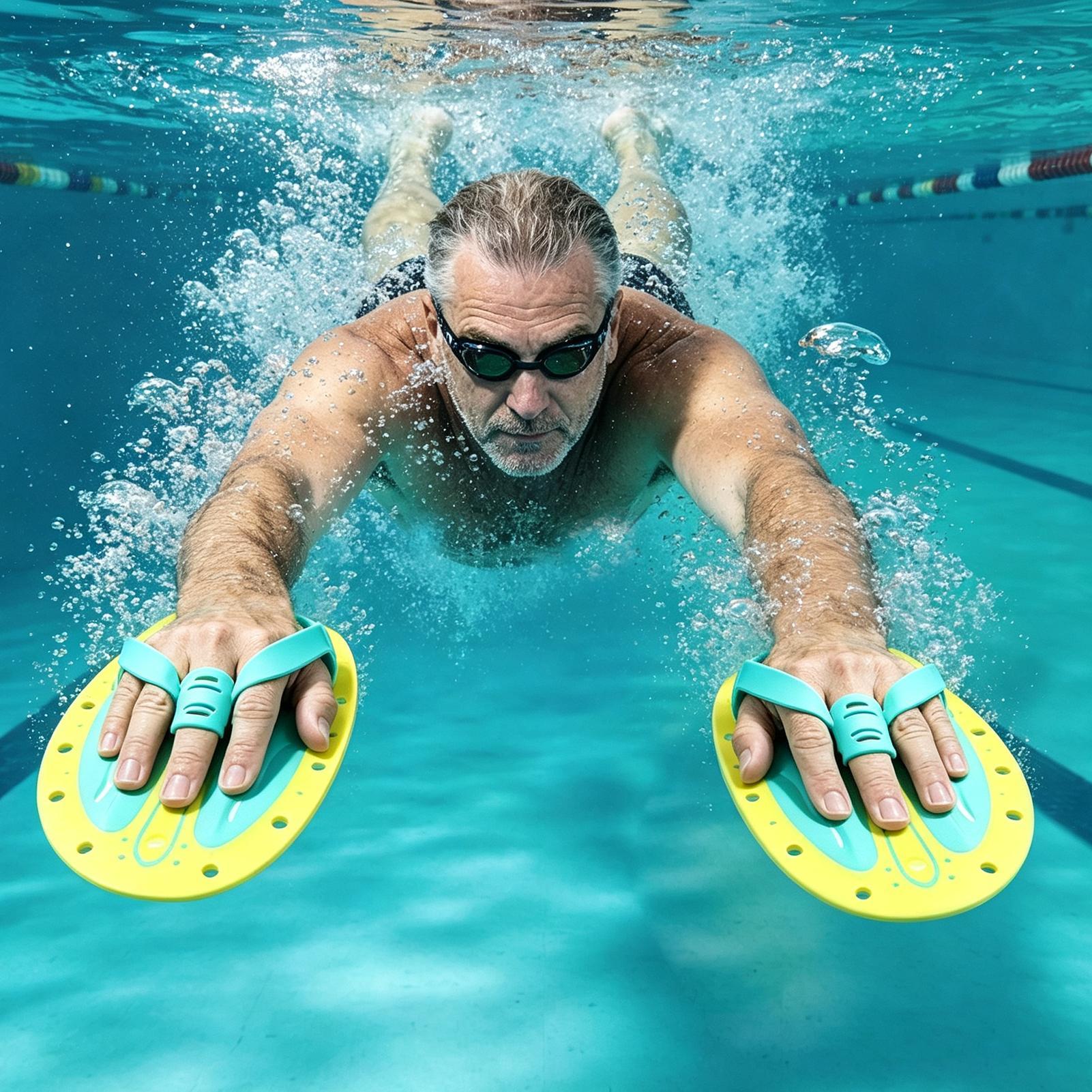 Palas de natación, equipo de p - Swim Fins reseña y precio