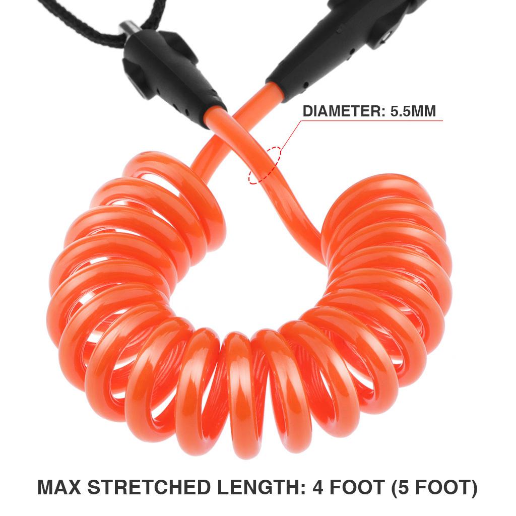 Correa de muñeca acolchada y c - Surfboard Leash reseña y precio