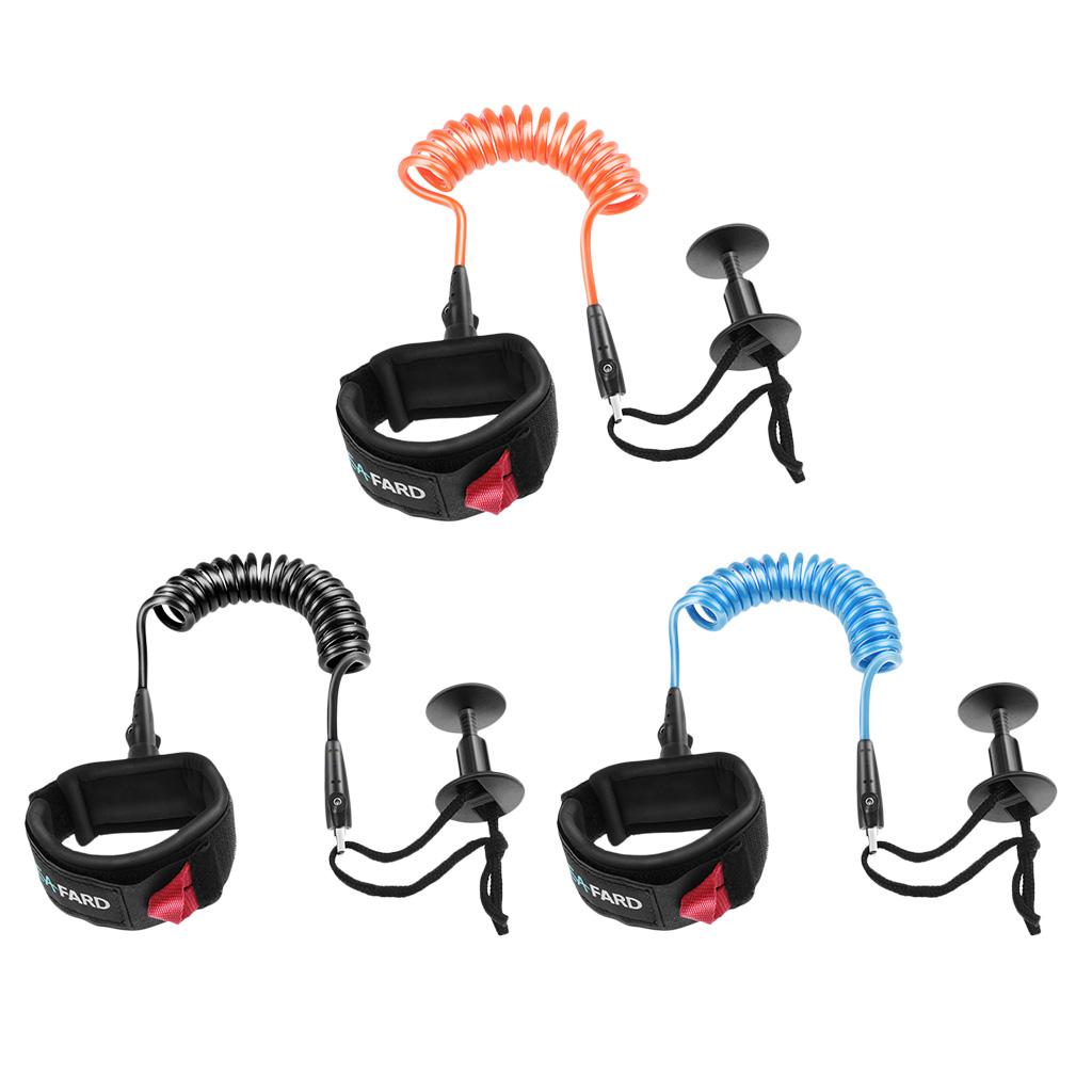 Correa de muñeca acolchada y c - Surfboard Leash reseña y precio