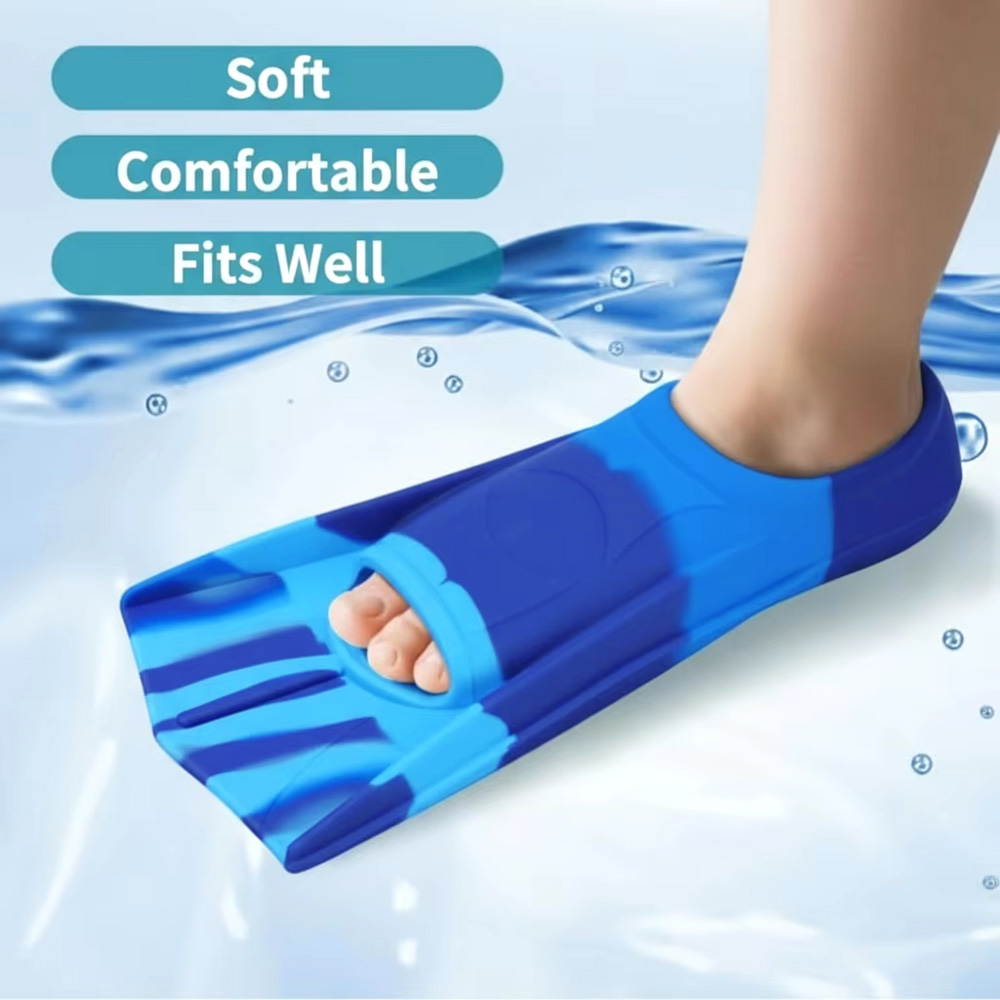 Aletas de natación de silicona - Flippers Swimming reseña y precio
