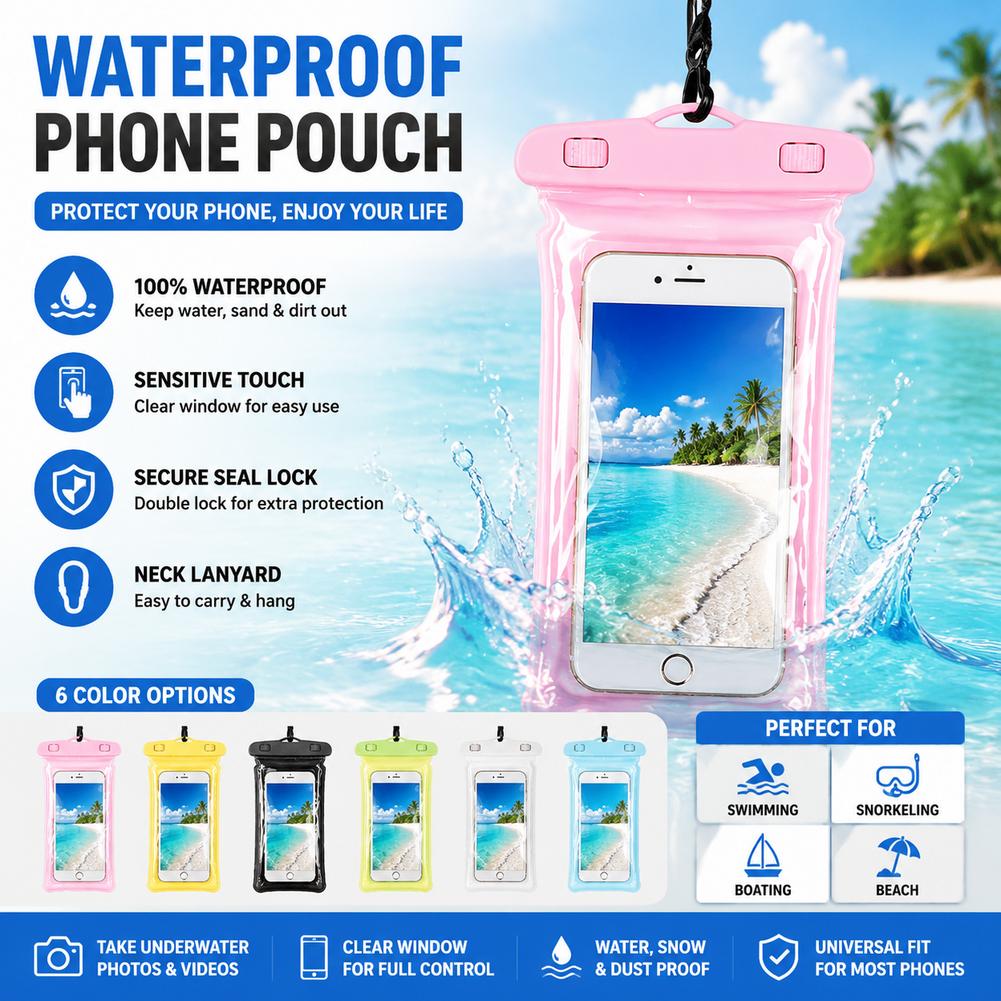 Funda Impermeable Transparente - Dry Bag Waterproof reseña y precio